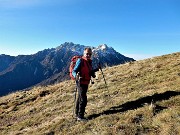 CIMA GREM (2049 m) con neve novembrina ad anello dal Colle di Zambla (Santella) il 28 novembre 2018 - FOTOGALLERY